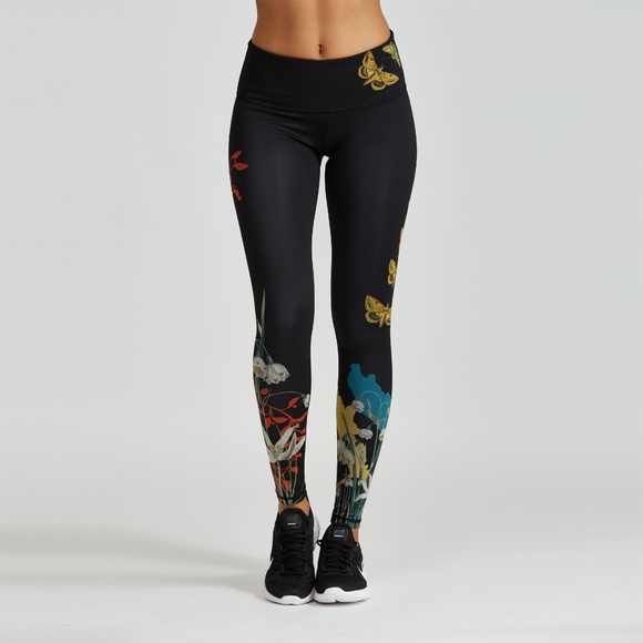 Noli Yoga Women Black Enchanted Leggings, XS-L NWT - Picture 5 of 8